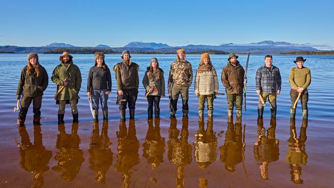 Alone Australia season three contestants: Eva, Matt, Corinne, Shay, Karla, Ben, Yonke, Tom, Muzza and Ceilidh. Picture: Narelle Portanier