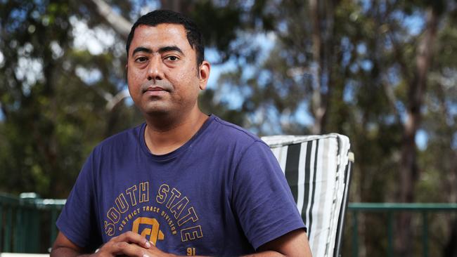 Hobart taxi driver Syed Rizvi was carjacked at knifepoint by Bailey Dennis Roberts on New Year’s Day 2020. Picture: NIKKI DAVIS-JONES