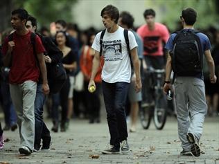 Male tertiary students at the University of Melbourne