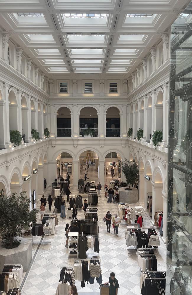 H&amp;M's flagship location in Melbourne's GPO building opened in 2014. Picture: Supplied