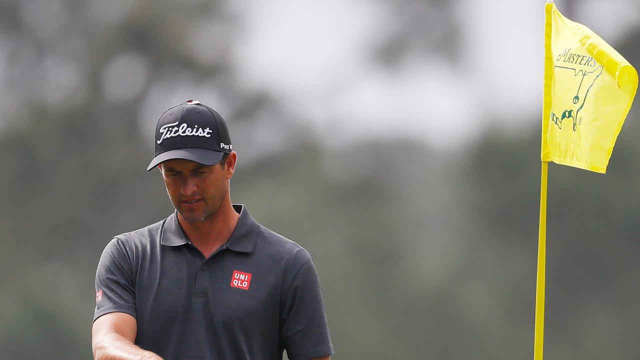 The Masters 2019 Scores, Adam Scott putting controversy, tee times