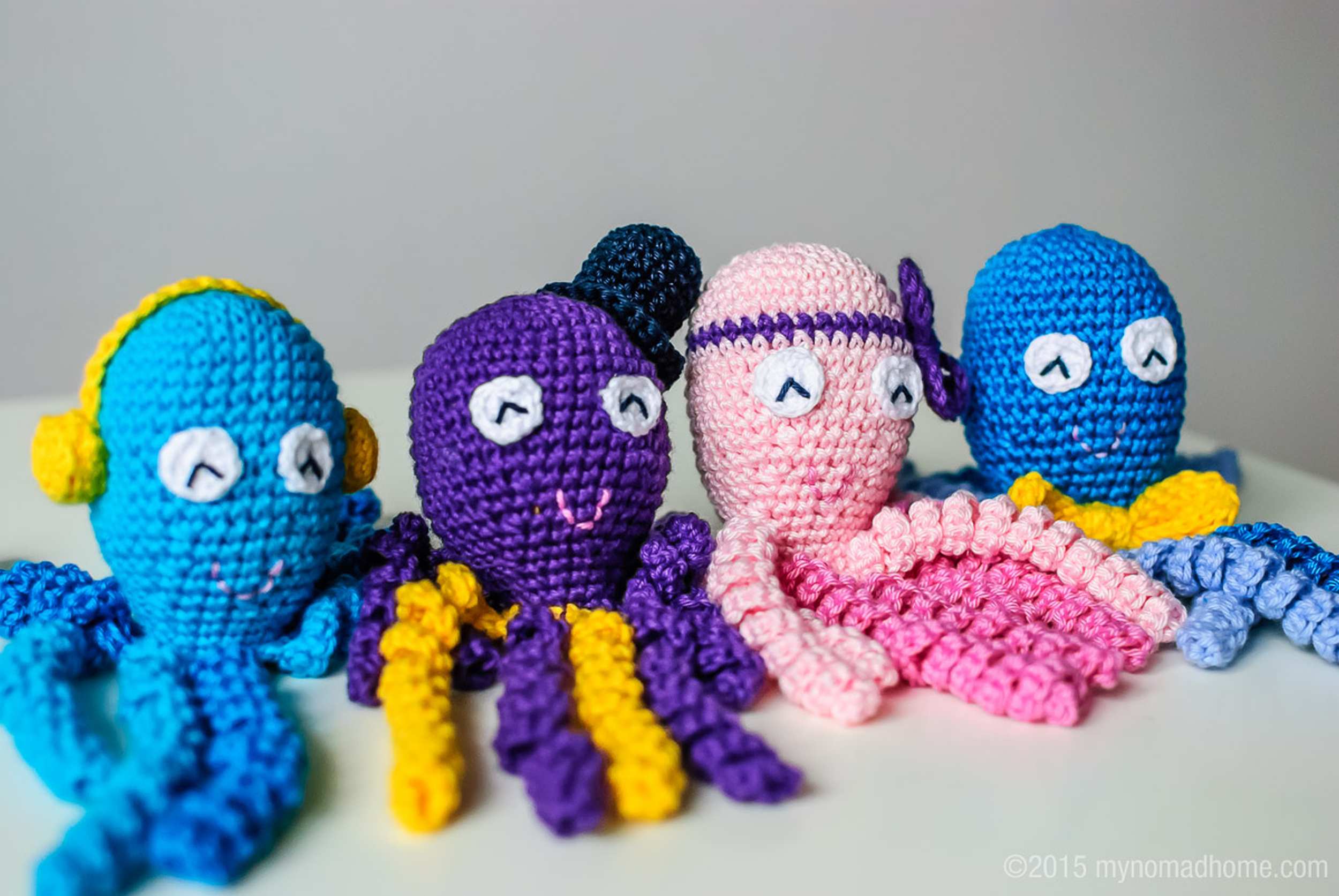 Preemie crochet online octopus