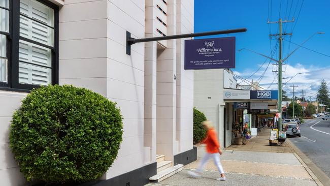 The former Commonwealth Bank building on Hyde Street in the heart of Bellingen.