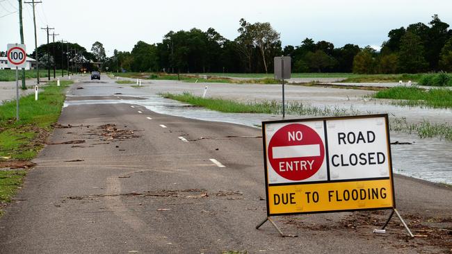 Four Mile Road between Ingham and Halifax, Hinchinbrook Shire, in this file photo. North Queenslanders have been asked to brace for potentially heavy and persistent rain, including thunderstorms, over the remainder of the weekend and into next week. Picture: Cameron Bates