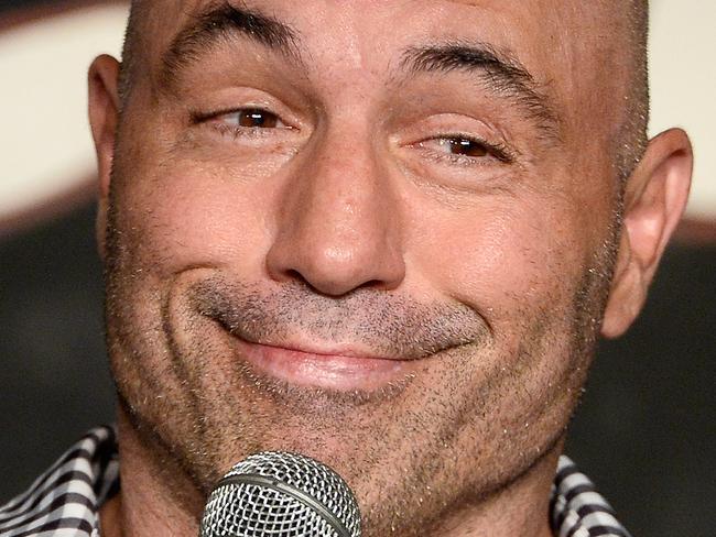 PASADENA, CA - MAY 07: Comedian Joe Rogan performs during his appearance at The Ice House Comedy Club on May 7, 2016 in Pasadena, California. (Photo by Michael Schwartz/WireImage)