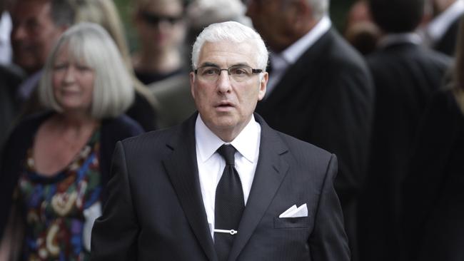 Mitch Winehouse, Amy’s father, at her funeral in London, in 2011.