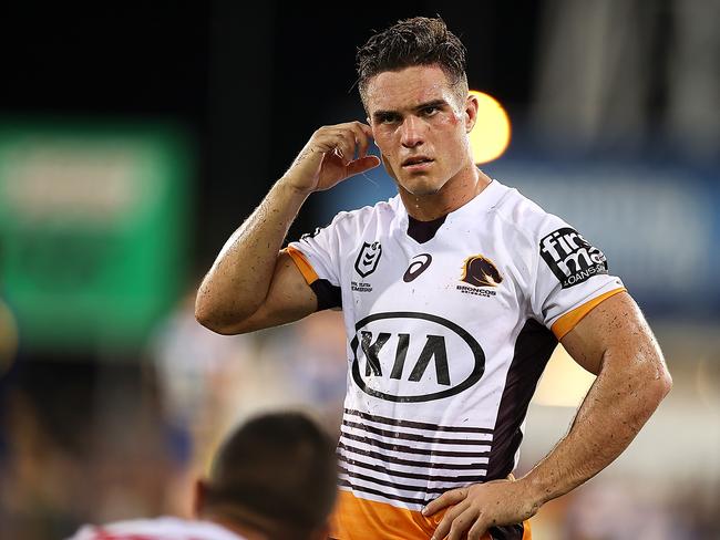 Broncos halfback Brodie Croft had a tough night. Picture: Mark Kolbe/Getty Images