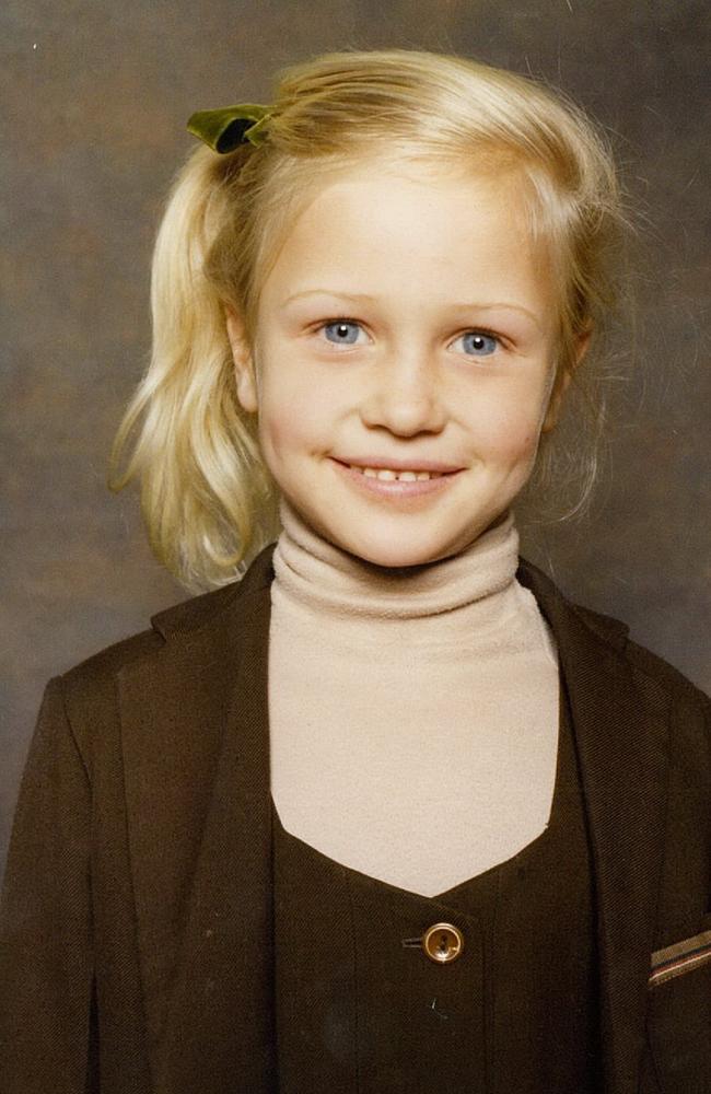 Adorable Livinia on her first day of school. Picture: Supplied