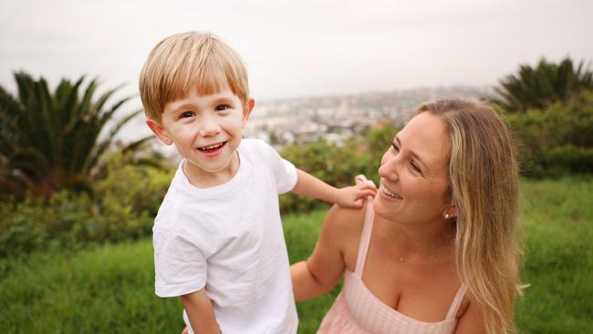 Freddie is a happy three-year-old. Picture: Rohan Kelly