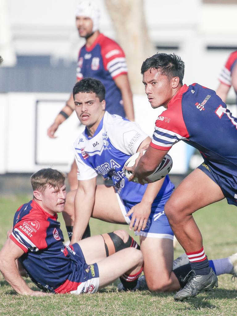 A-grade fixture between Runaway Bay and Tugun at the Kevin Bycroft fields. Picture: Glenn Campbell