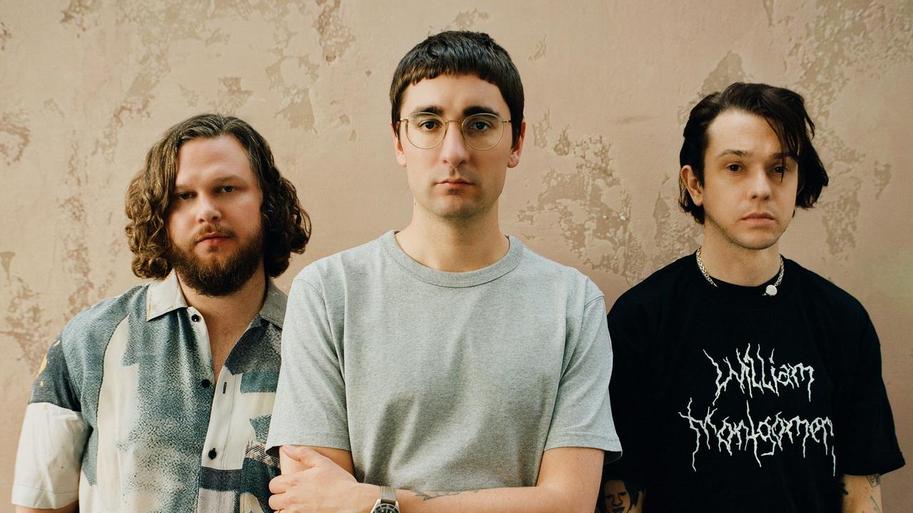 UK indie -rock band Alt-J, from left, Joe Newman, Gus Unger-Hamilton and Thom Sonny Green.