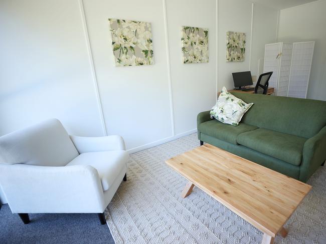 A psychologist consult room at Wandi Nerida. Picture: Lachie Millard