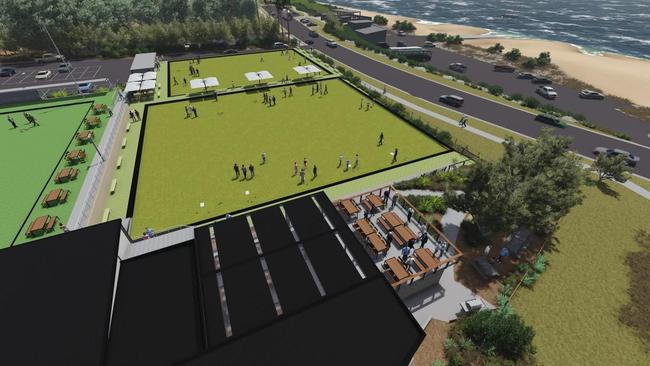 The picturesque site sits in Taylor Park along The Esplanade. Picture: Torquay Bowls Club