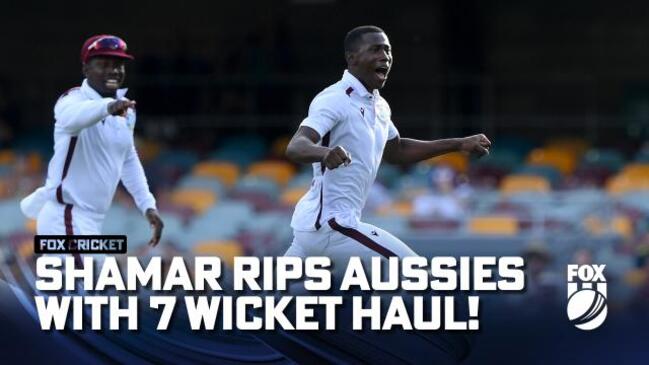 The Shamar Show! Most WILD wicket haul