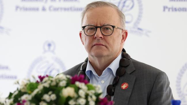 Prime Minister Anthony Albanese in Samoa for CHOGM and discussions on combating climate change. Picture: Getty