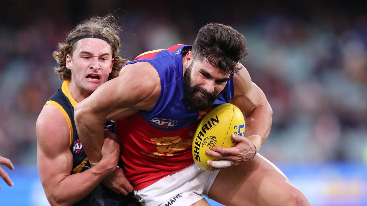 Marcus Adams has missed out. Picture: Sarah Reed/AFL Photos via Getty Images