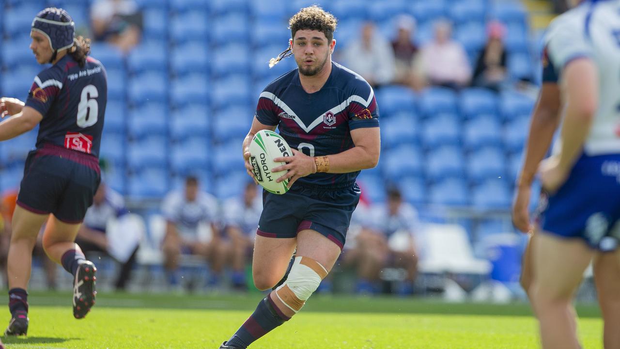 Ipswich SHS's Jack Laing in action. Picture: Jerad Williams