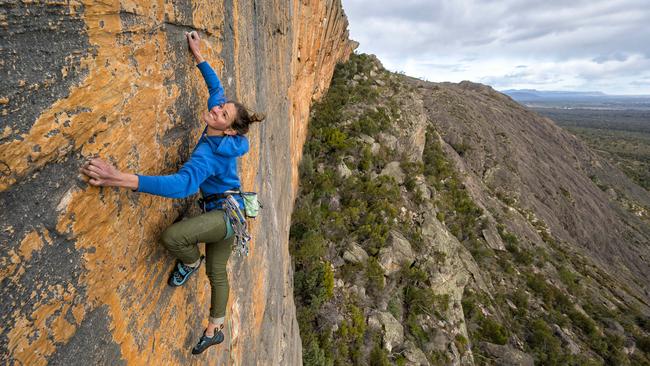 Rock climbing opportunities in Victoria’s famous Grampians have already been limited because of sensitivity about Indigenous cultural claims. Picture: Simon Carter/The Australian