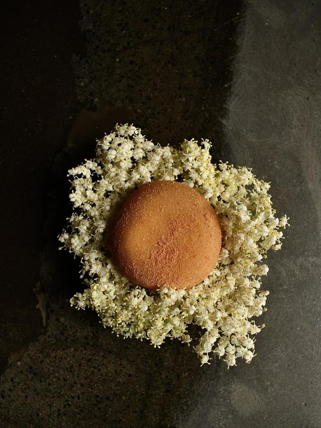 A dish at Omotenashi restaurant in Hobart, TAS. Photo: Sophie Pope