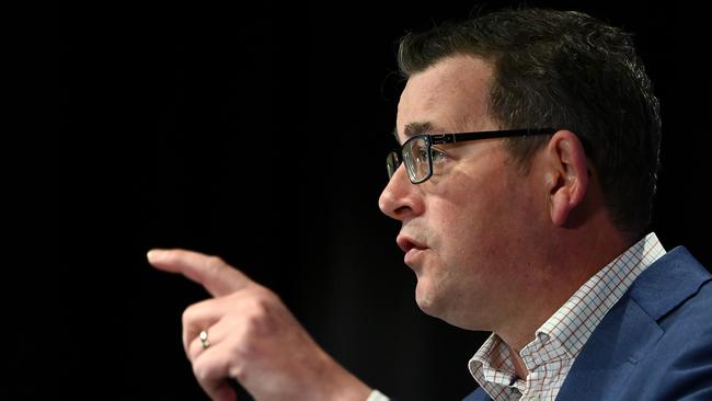 Victorian Premier Daniel Andrews must examine his government’s messaging. Picture: Getty