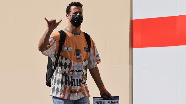 It’s been a difficult first season at McLaren for Daniel Ricciardo. Picture: Giuseppe CACACE/AFP