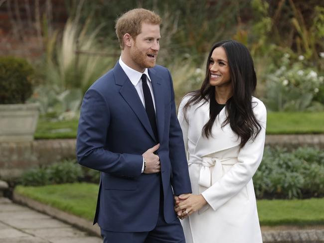 The couple plan to marry in the British spring of 2018. Picture: AP/Matt Dunham