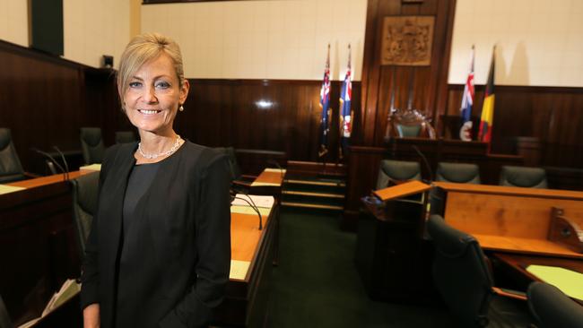 Former Speaker in the House of Assembly Elise Archer has been given the portfolios of Justice, Corrections, Environment, Parks and the Arts. Picture: RICHARD JUPE