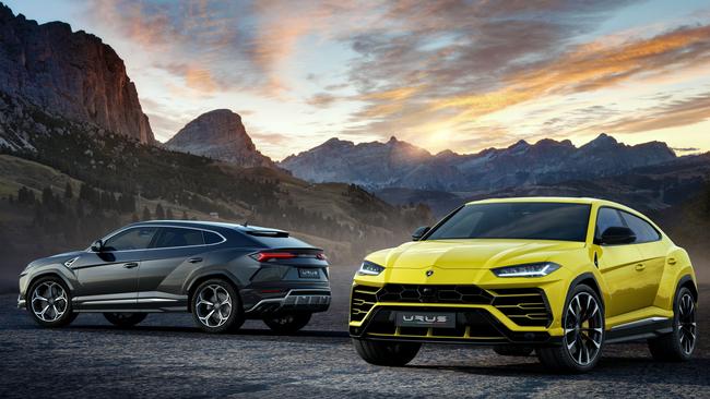 World’s fastest SUV: Lamborghini’s Urus. Pic: Supplied.