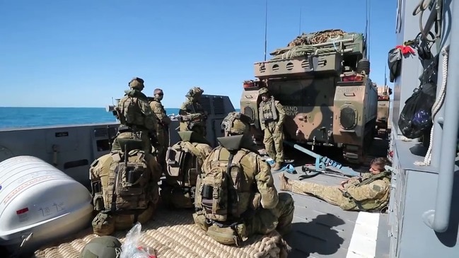 Talisman Sabre beach landing