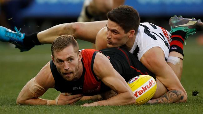 The Bombers have been left frustrated by recent free kick decisions. Picture: Getty Images