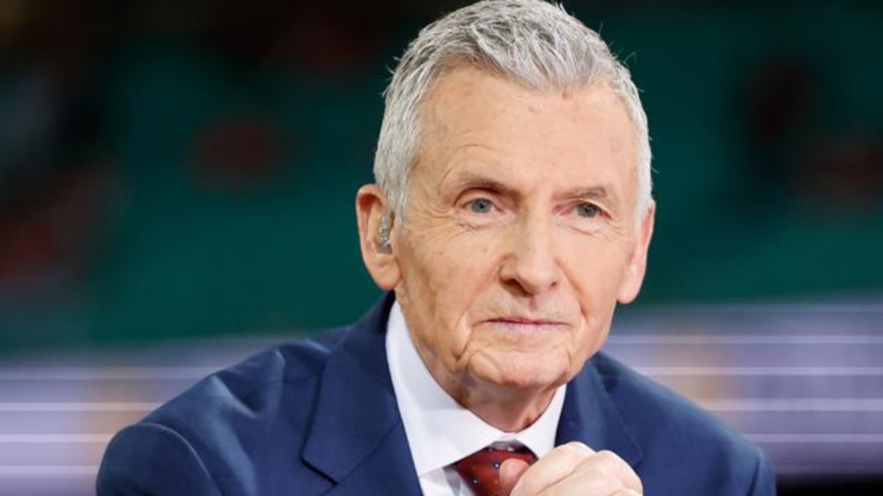 Legendary commentator Bruce McAvaney is back in the commentary booth in 2025. (Photo by Dylan Burns/AFL Photos via Getty Images)