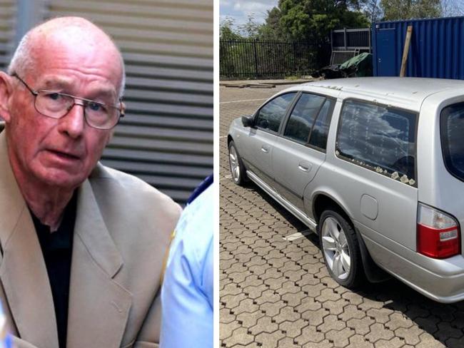 The car used by infamous cop-turned-killer Roger Rogerson in one of the state’s most notorious murders – and likely a lot of other illegal activity – is up for grabs.