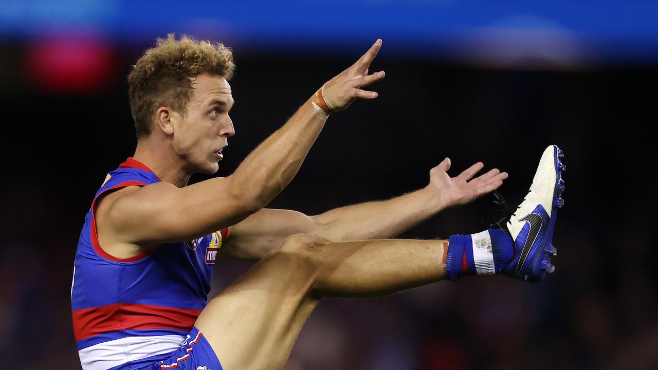 The Dogs are confident Mitch Wallis will remain at Whitten Oval. Picture: Michael Klein