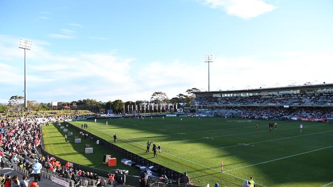 The Dragons return to Kogarah for regular training sessions. Picture: NRL