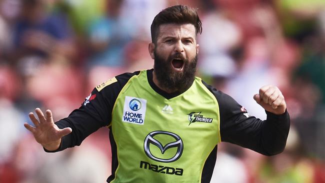 Sydney Thunder’s Anton Devcich wants to get back in the New Zealand team in time for next year’s T20 World Cup. Picture: Getty Images