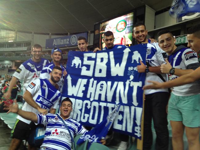 Safe to say Bulldogs fans will not forget what SBW did