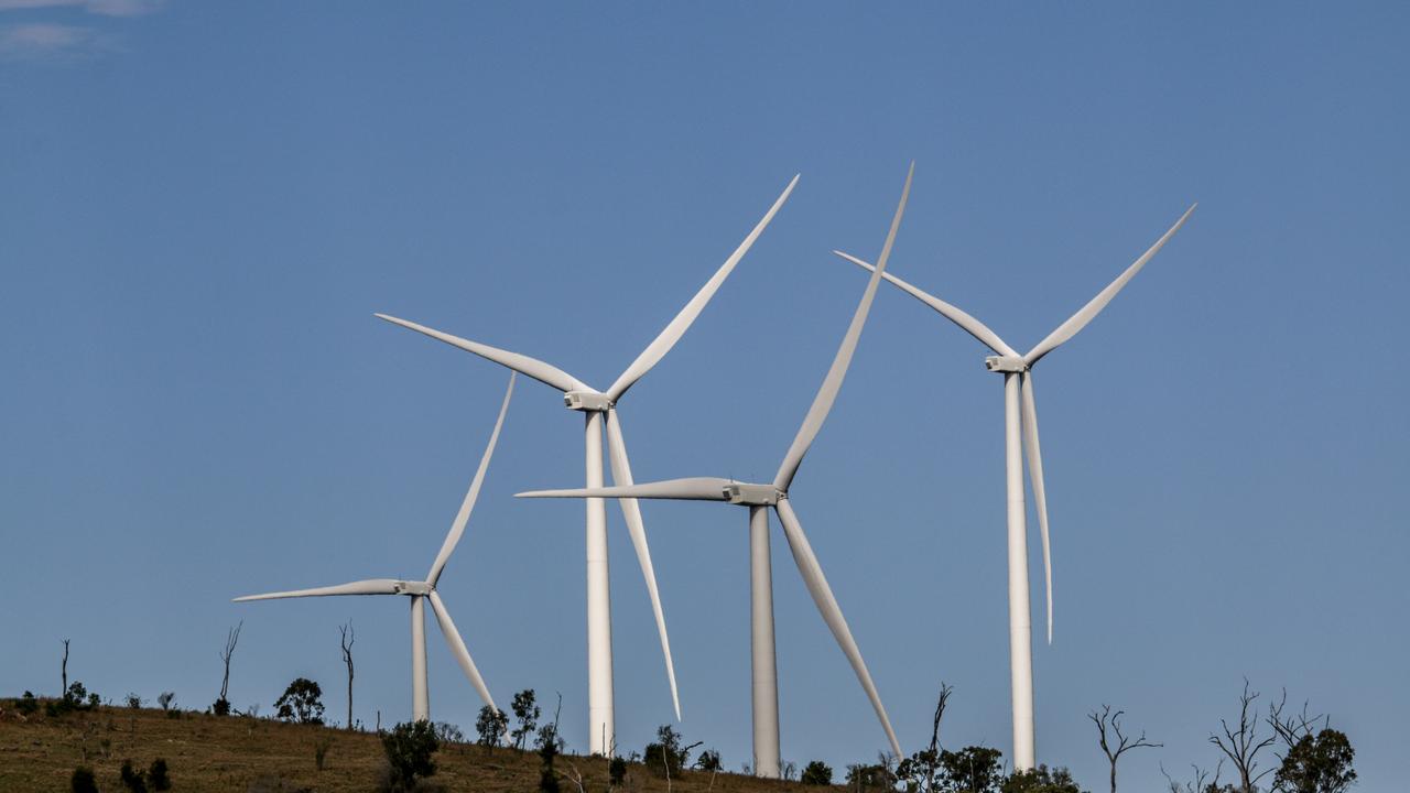 Coopers Gap Wind Farm, Boyenside. Picture: Dominic Elsome