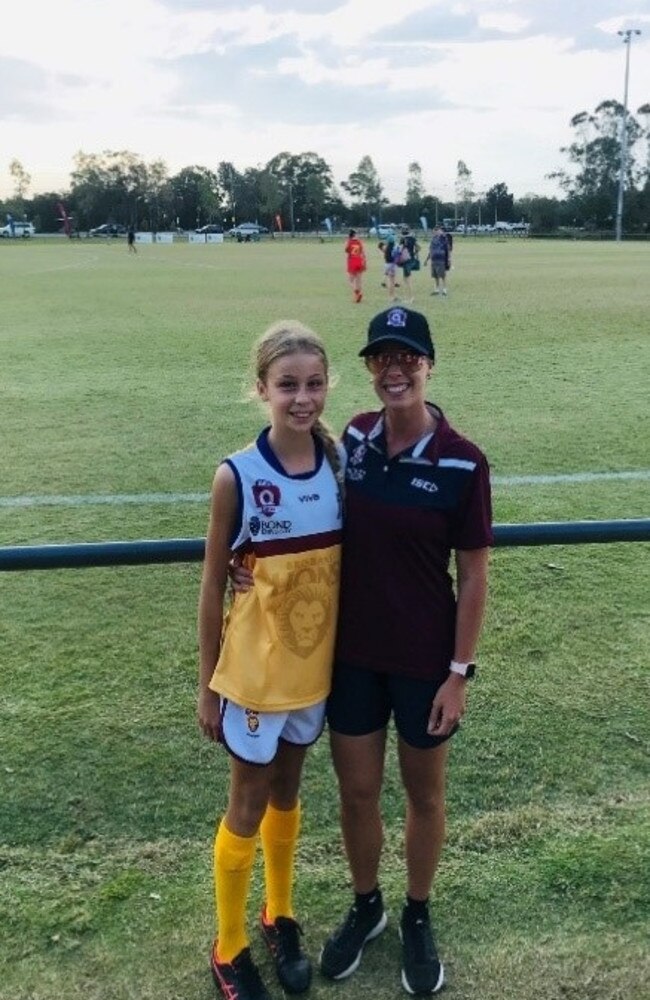 Teleah Hennah hopes to play in the AFLW competition.