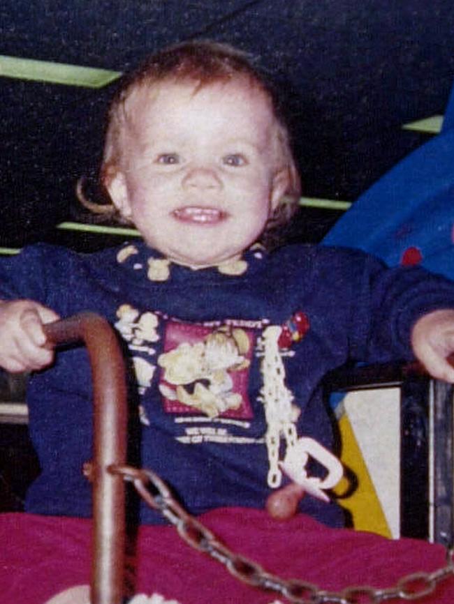 Laura died at 18 months on the first of March, 1999.