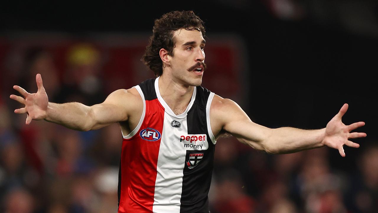 St Kilda will be without Max King for the start of the 2023 season. Picture: Michael Klein