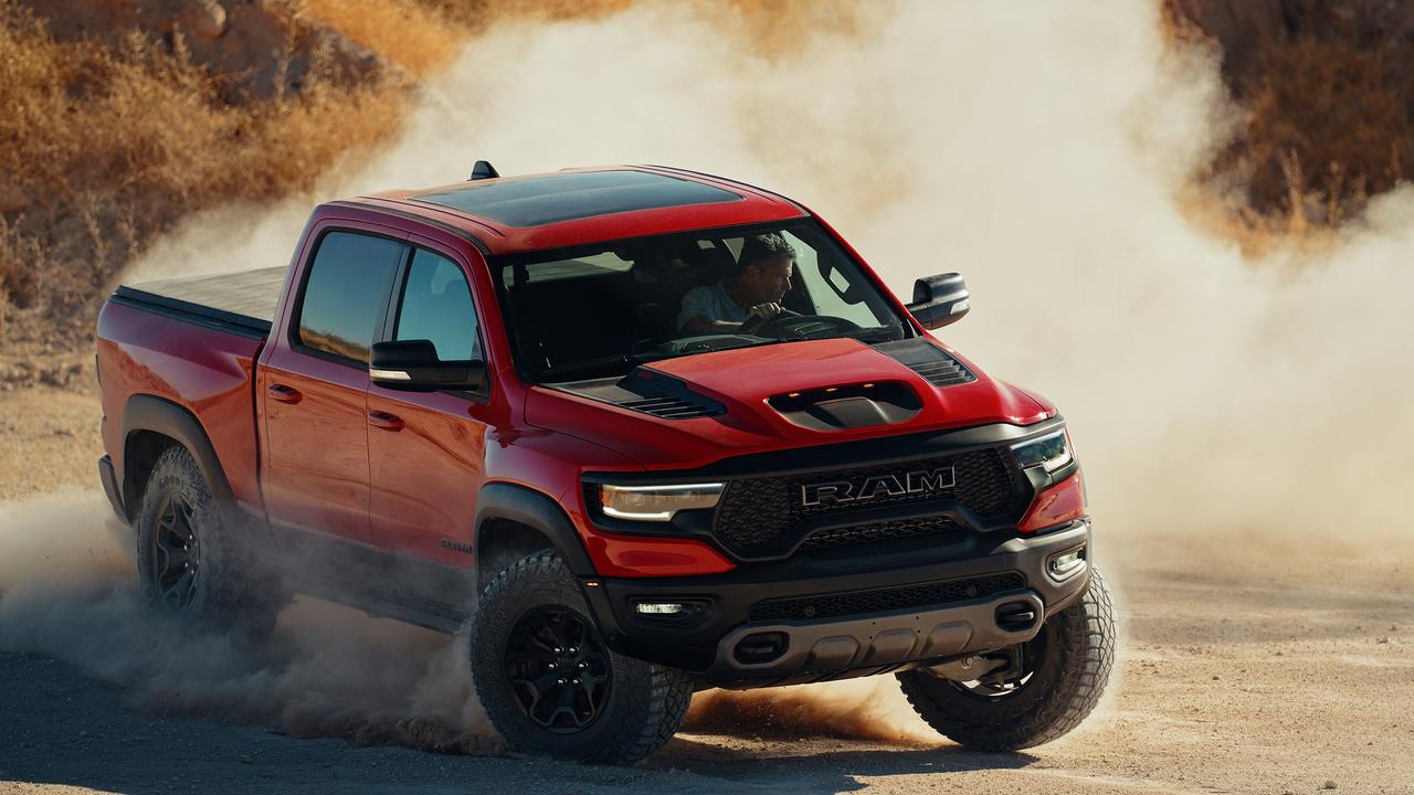 RAM’s 1500 TRX is optimised for off-road performance.