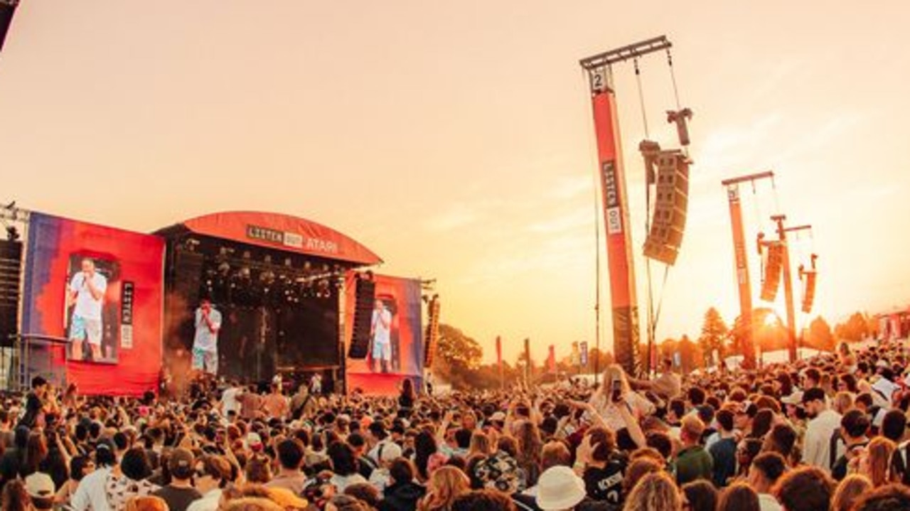 Listen Out festival took over Sydney's Centenniel Park yesterday. Picture: Jordan Munns/Fuzzy Events.