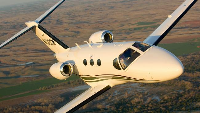 A Cessna Citation Mustang.