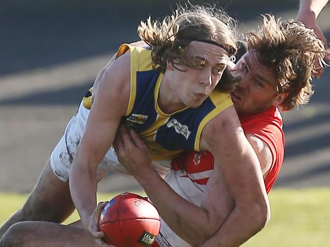 Jett Bermingham joins Bell Park from North Warrnambool. Picture: Yuri Kouzmin