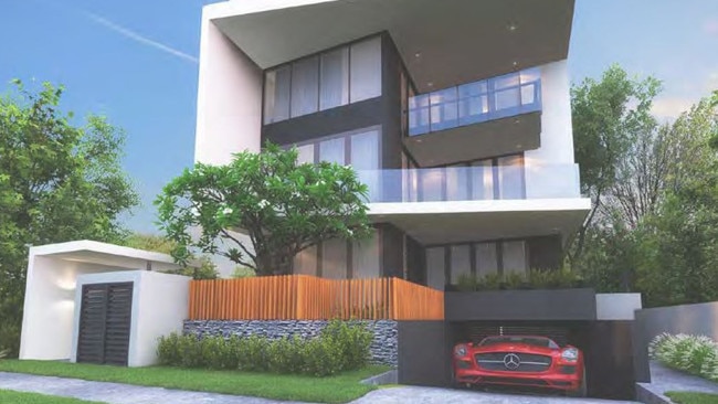 Townhouse development proposed for Mermaid Beach on the Gold Coast.