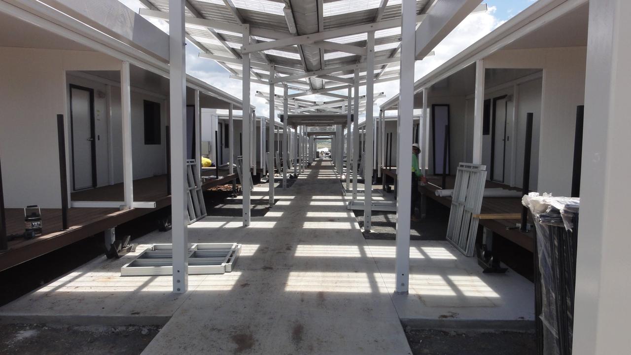 The 1,000-bed Wellcamp quarantine facility near Toowoomba.