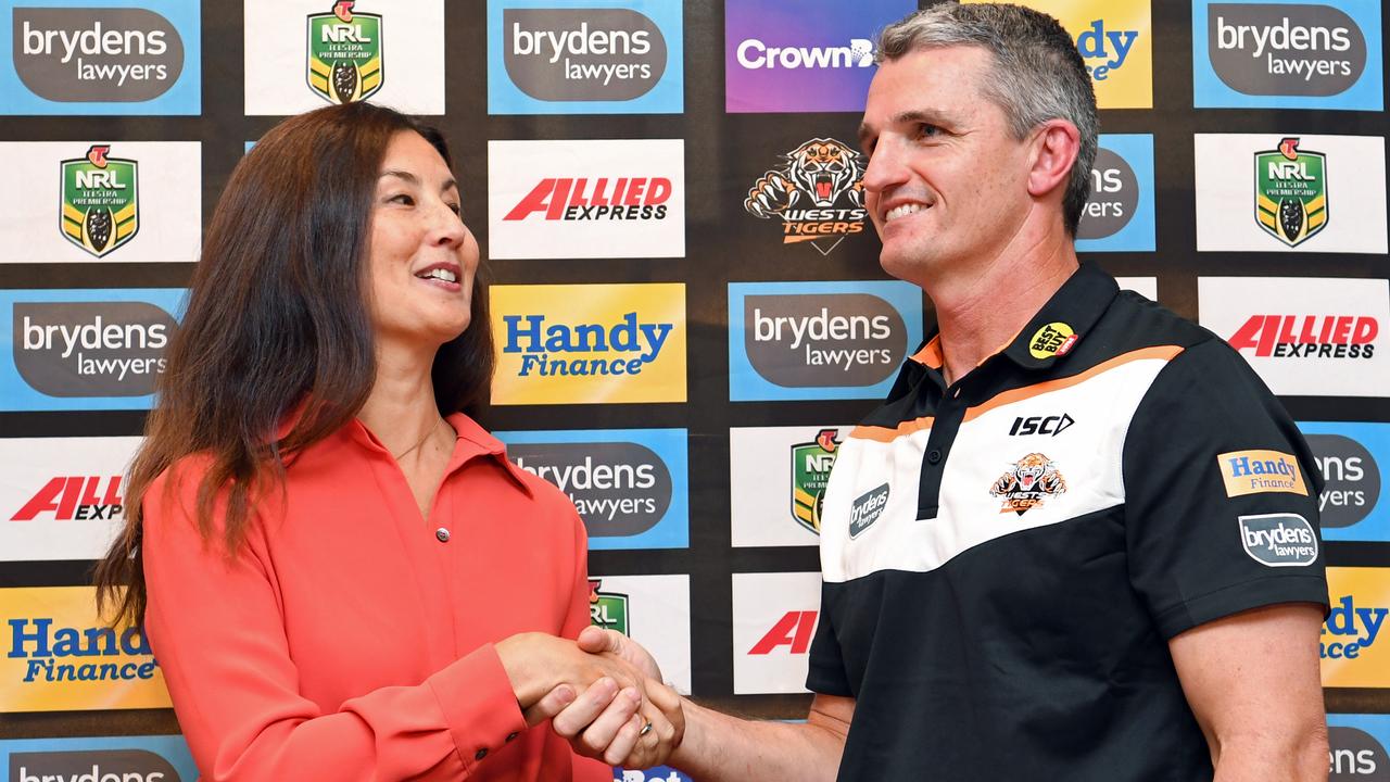 Wests Tigers club chair Marina Go says the club will fight to retain coach Ivan Cleary.