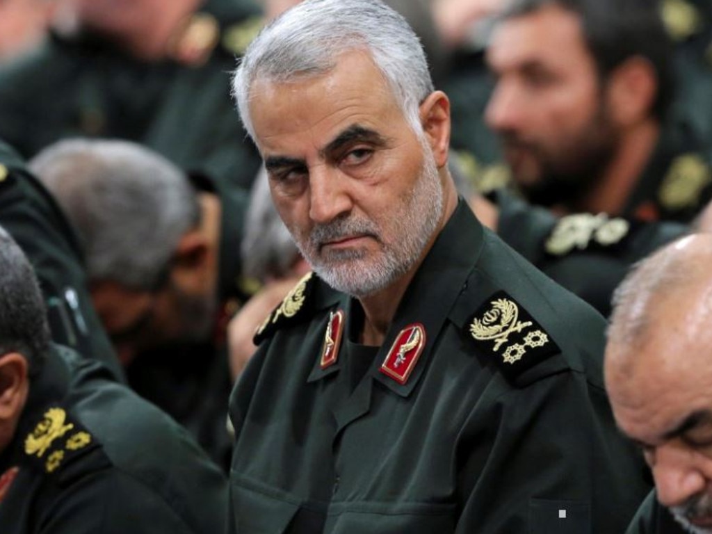 General Qassem Soleimani in 2016. Picture: Office of the Iranian Supreme Leader via AP