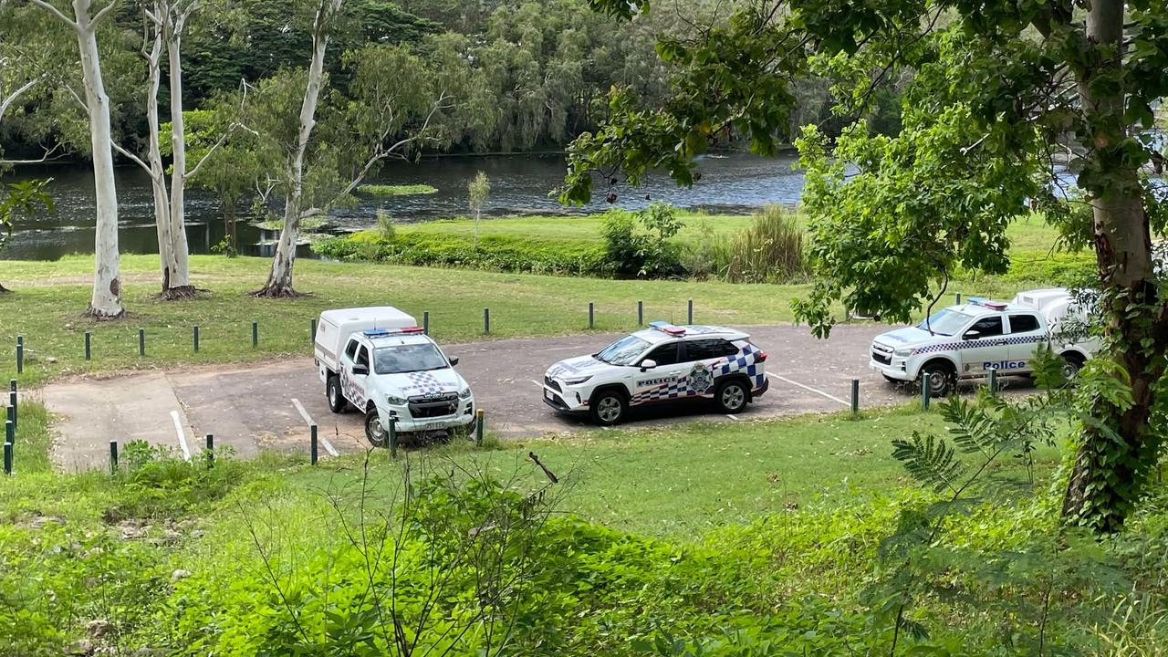 Police have declared a crime scene at Black Weir Park in Townsville, after a woman was attacked in the early morning of January 6. Picture: Daneka Hill