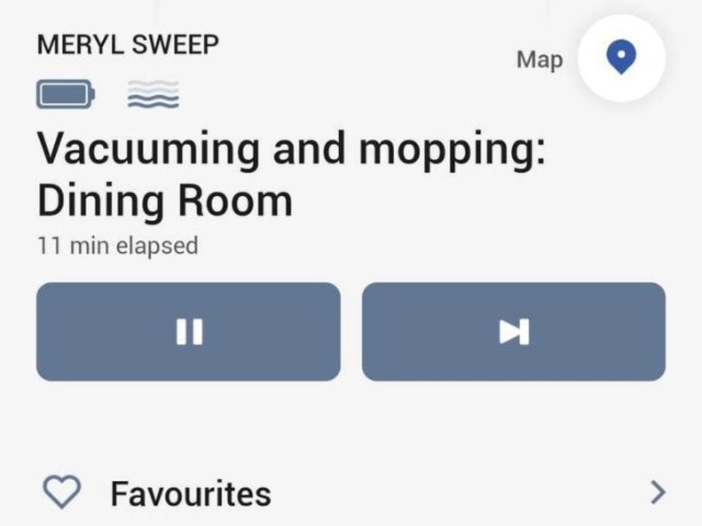 Keep an eye on your robot vacuum straight from your smartphone. Image: Tahnee-Jae Lopez-Vito/news.com.au.